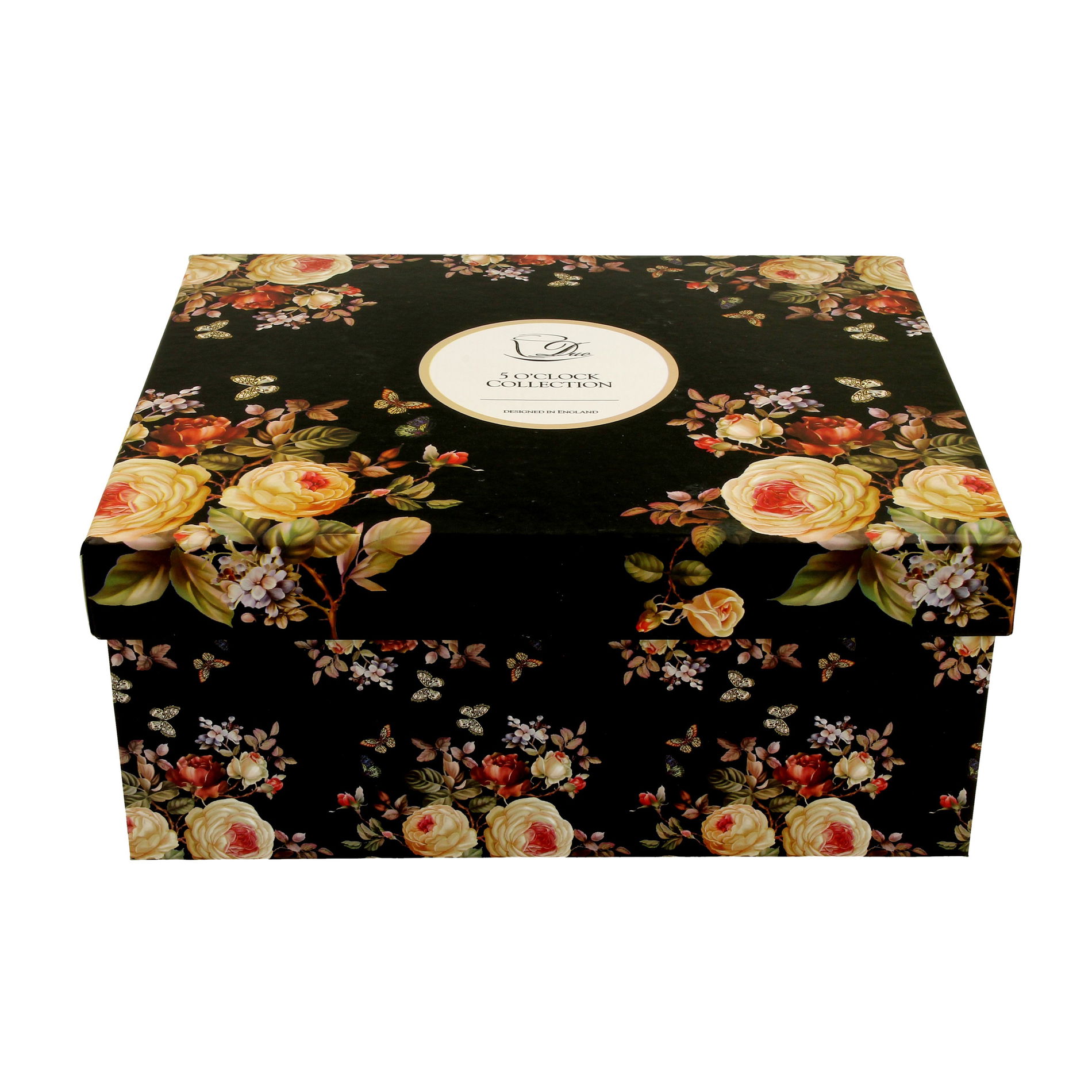 Filiżanki do kawy i herbaty porcelanowe ze spodkami DUO WARDA 280 ml 2 szt.