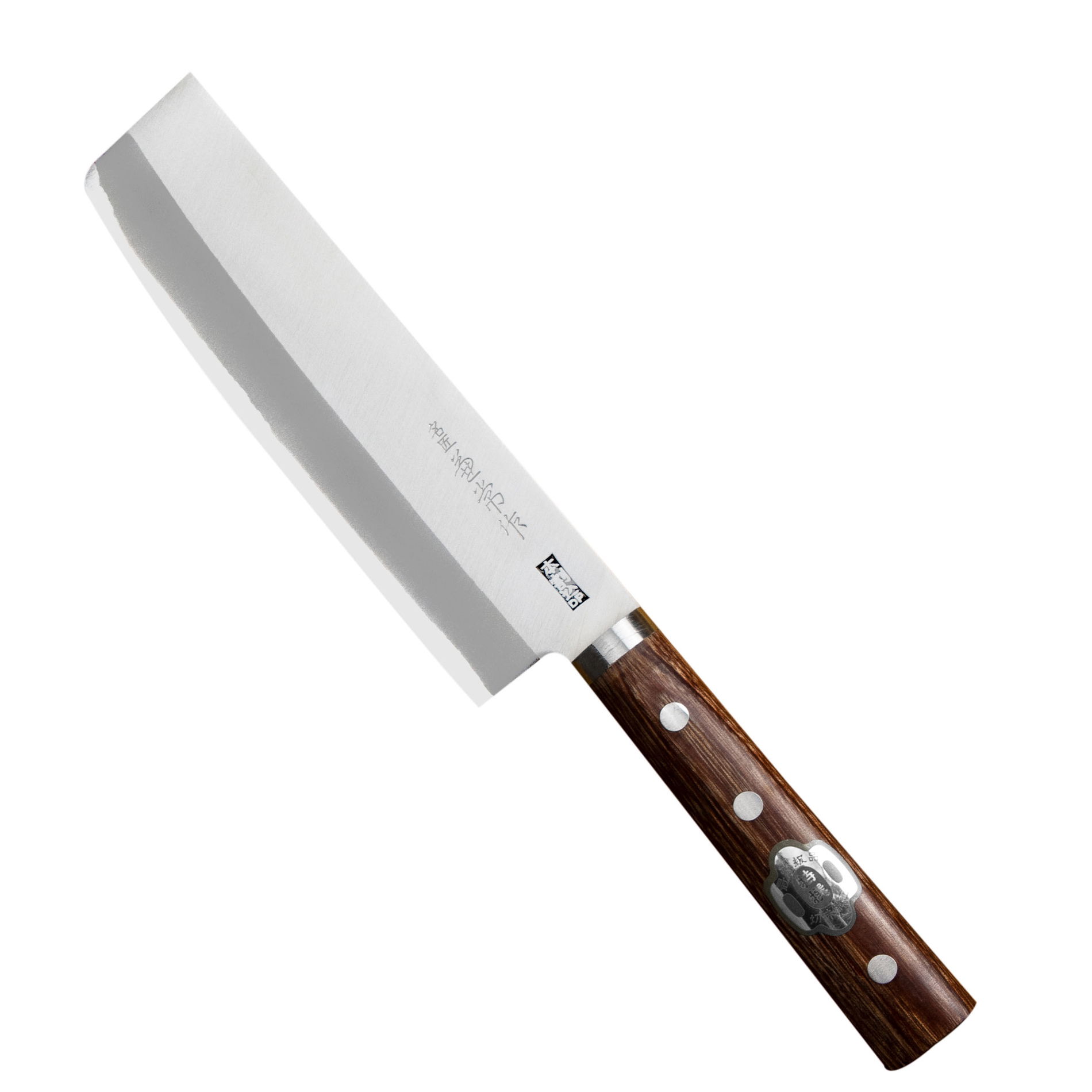 KANETSUNE SEKI 2000 16,5 cm - nóż japoński Nakiri ze stali węglowej