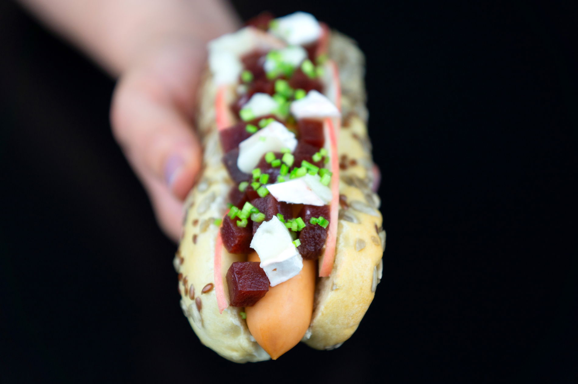 LURCH FlexiForm 29,5 x 16 cm - silikonová forma na hot dog housky