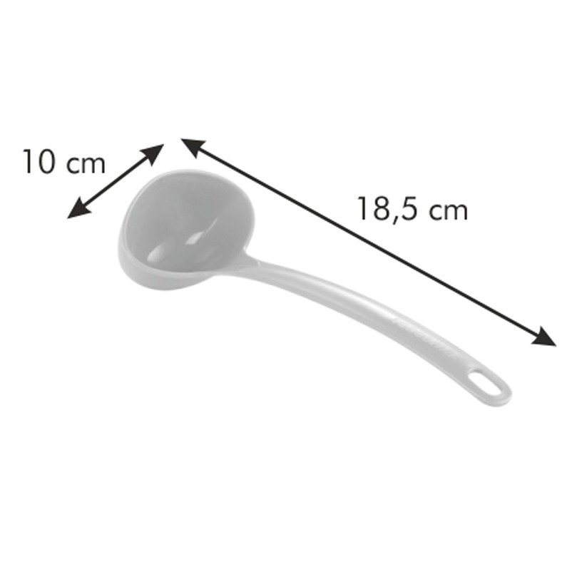 TESCOMA Della Casa Cazo 25 cm zelená - varecha / plastová polievková lyžica
