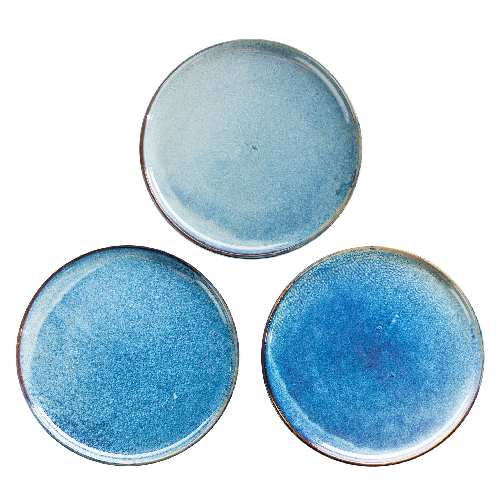 Plochá deska ø 28,5 cm DEEP BLUE - VERLO