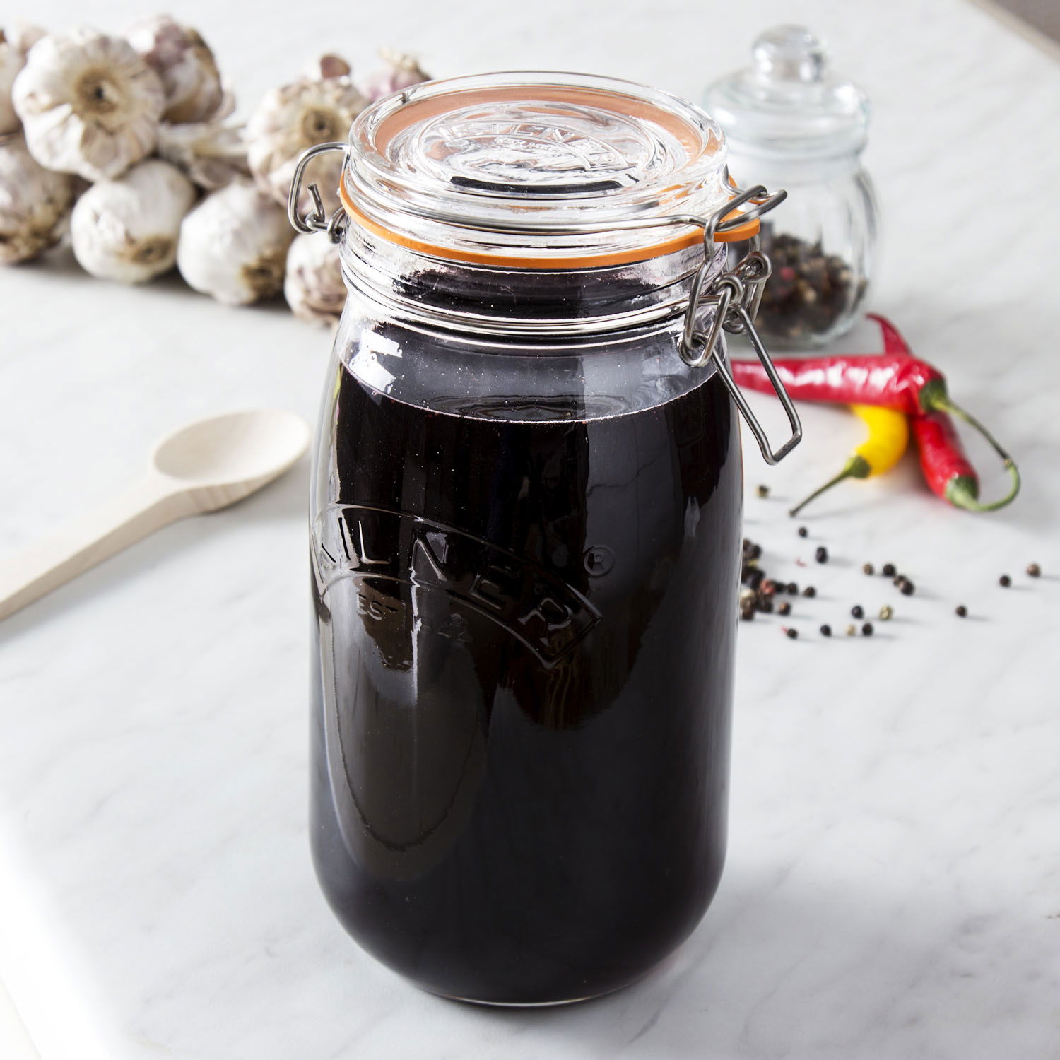 KILNER Střední 1,5 l – zavařovací sklenice typu weck