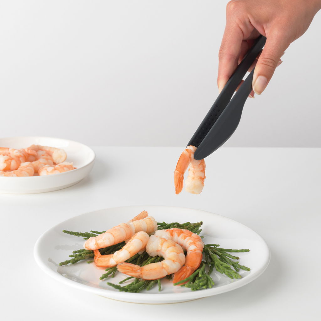 BRABANTIA Tasty Plus szare 292 cm - univerzální nylonové kuchyňské kleště