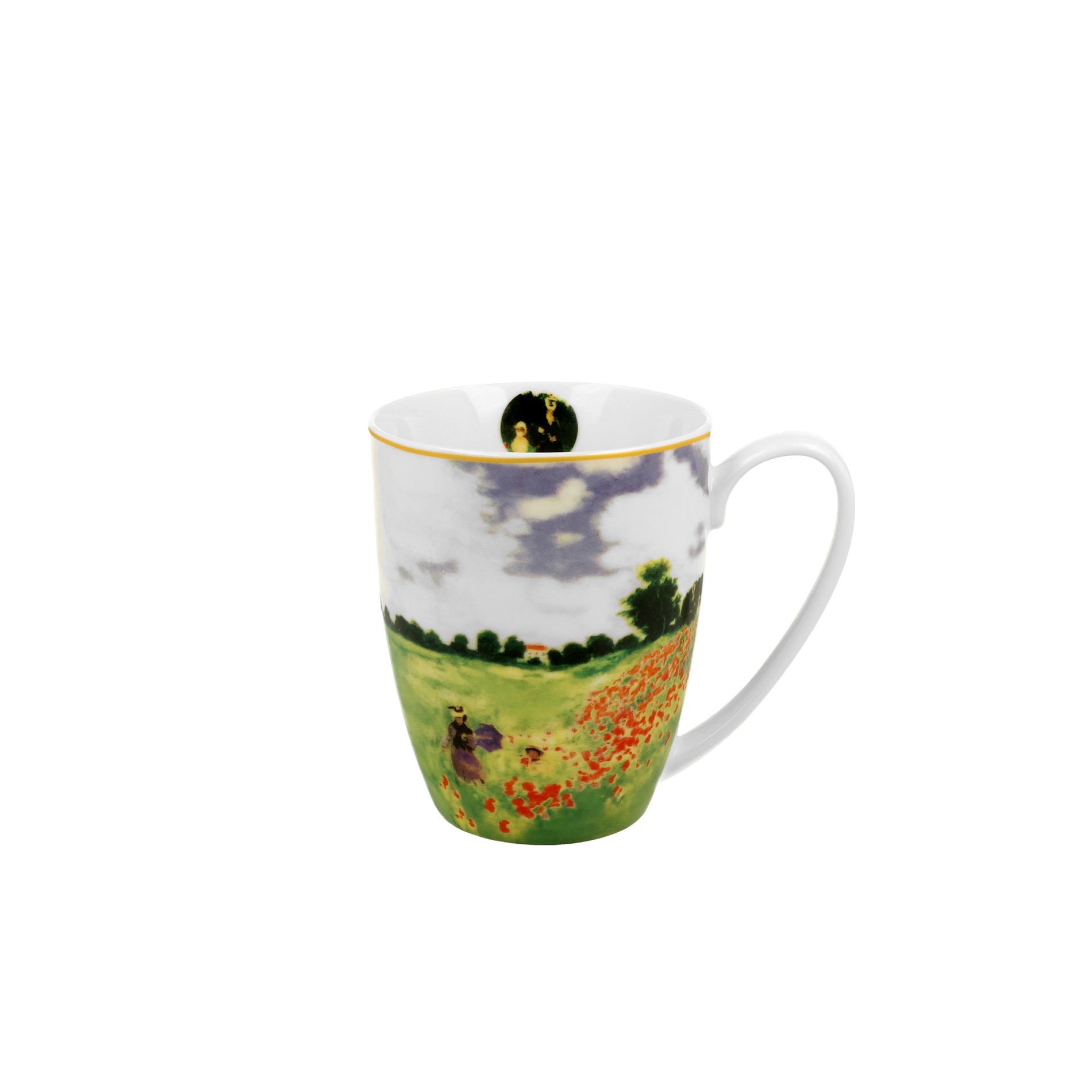 Porcelánový hrnek DUO ART GALLERY POPPY FIELD BY C. MONET 380 ml