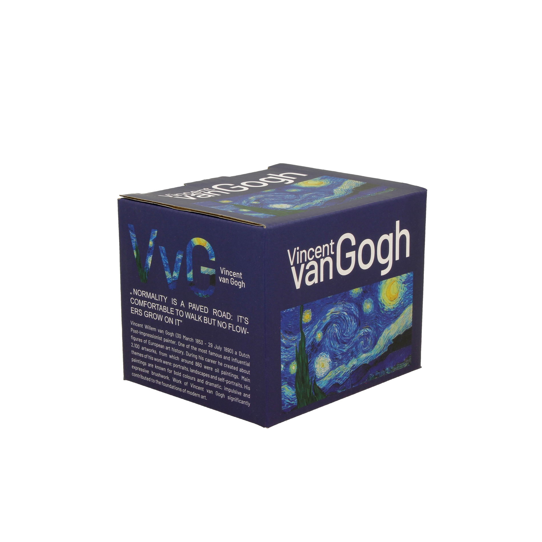 Porcelánový hrnček DUO ART GALLERY HVIEZDNA NOC od V. VAN GOGH 430 ml