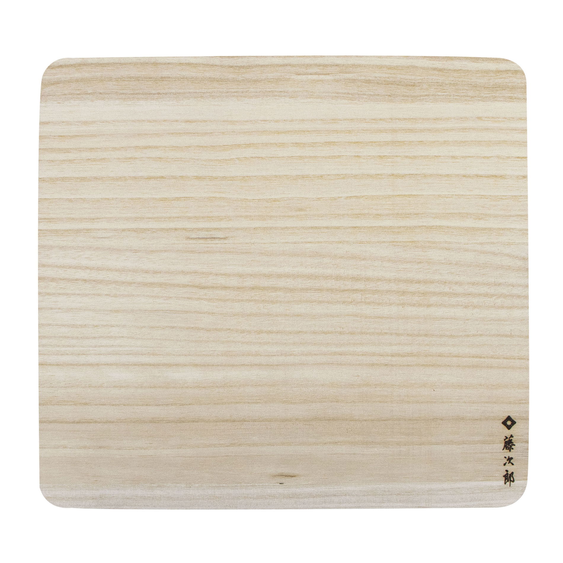 TOJIRO 35 x 33 cm - japonská doska na krájanie z paulovnia dreva