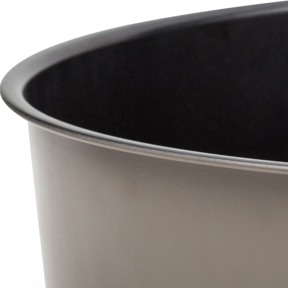 NAVA Duboko 32 cm šedý - plech (forma) na pečení z uhlíkové oceli