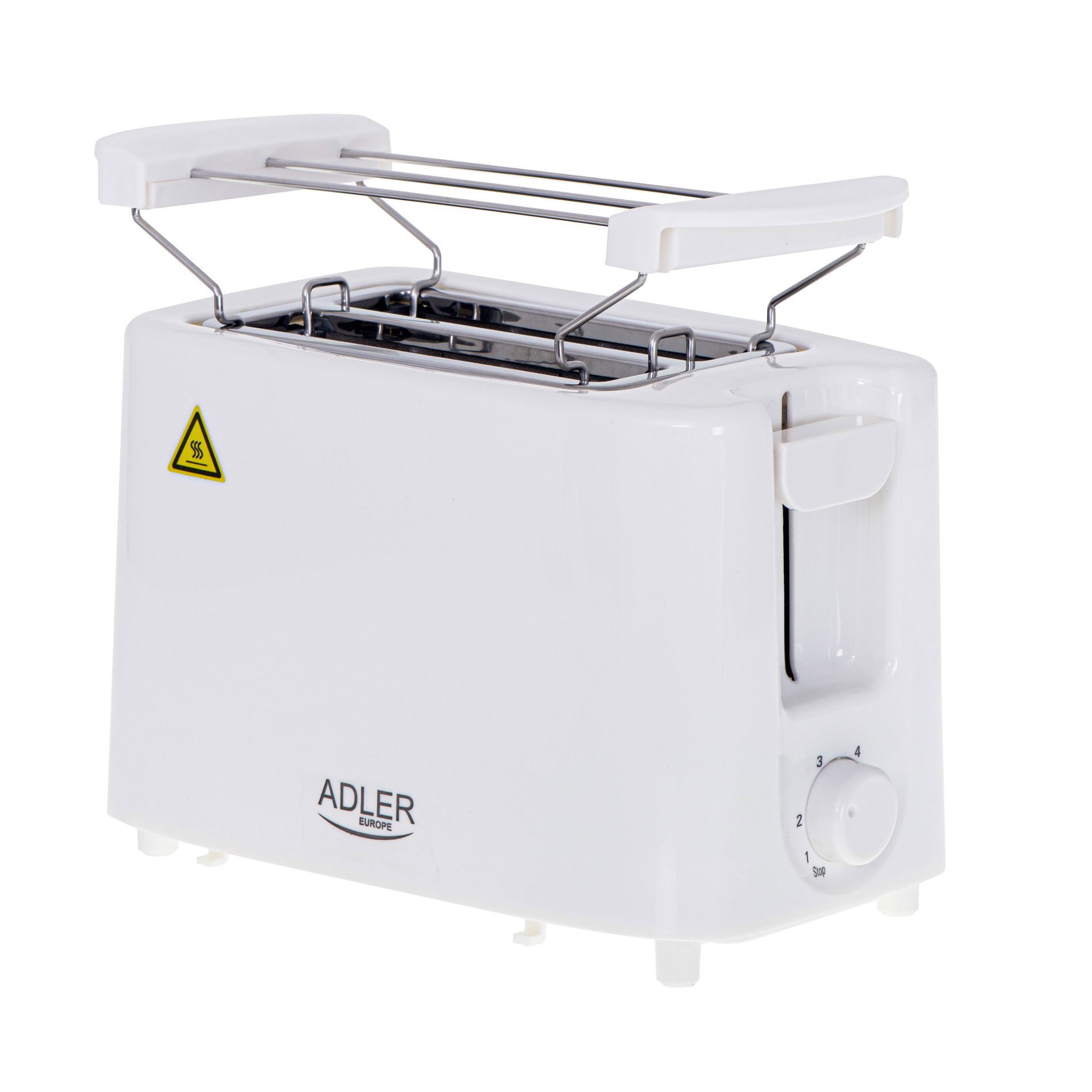 ADLER AD 3223 900 W - elektrický toustovač s mřížkou na housky