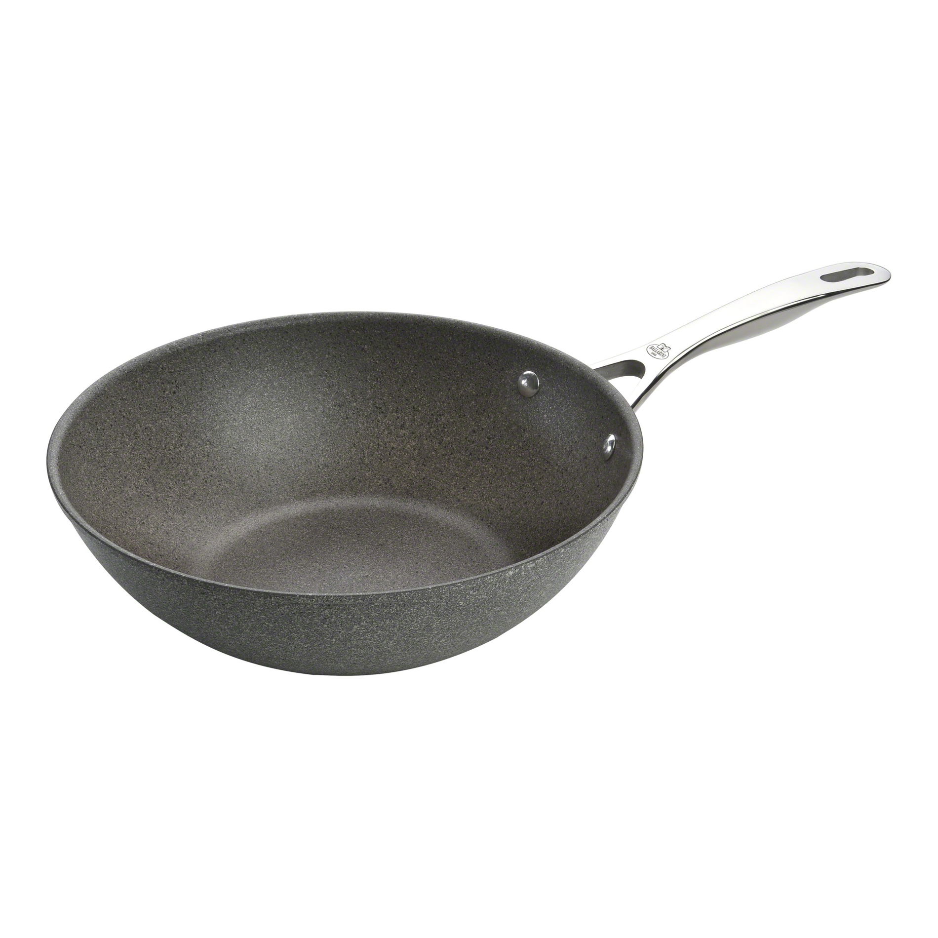 BALLARINI Salina Granitium 30 cm sivá - panvica / wok granitový nepriľnavý