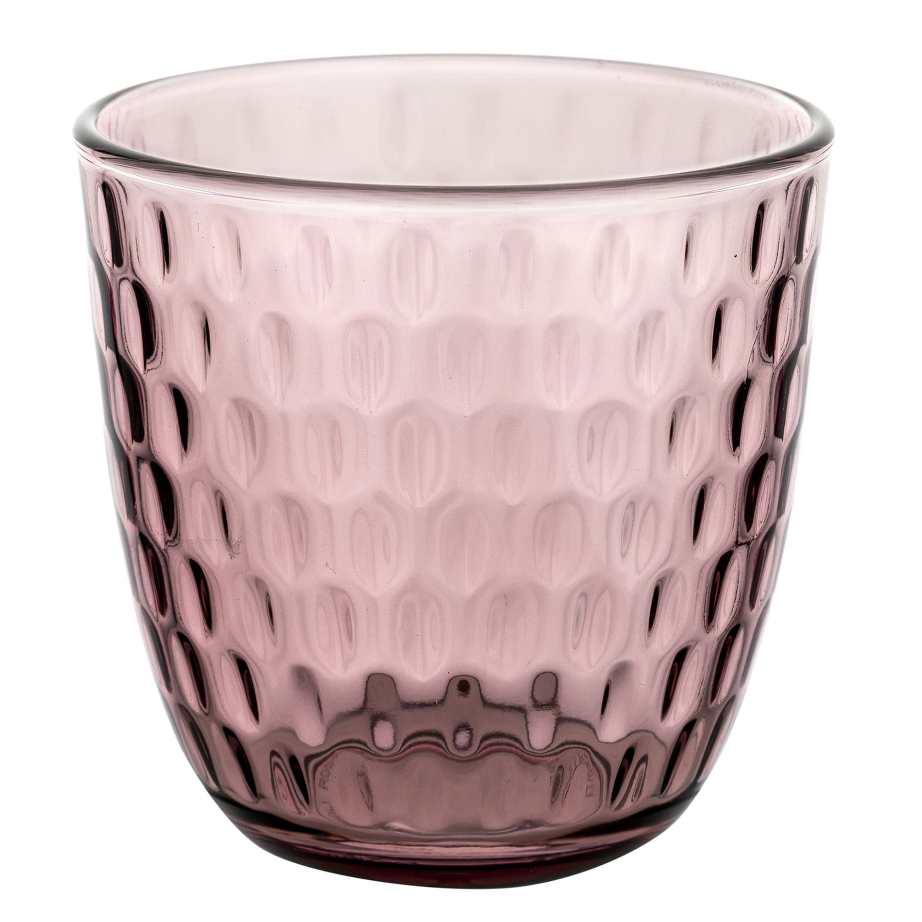 Sklenené poháre na nápoje a drinky BORMIOLI ROCCO SLOTA LILAC ROSE 290 ml 6 ks.