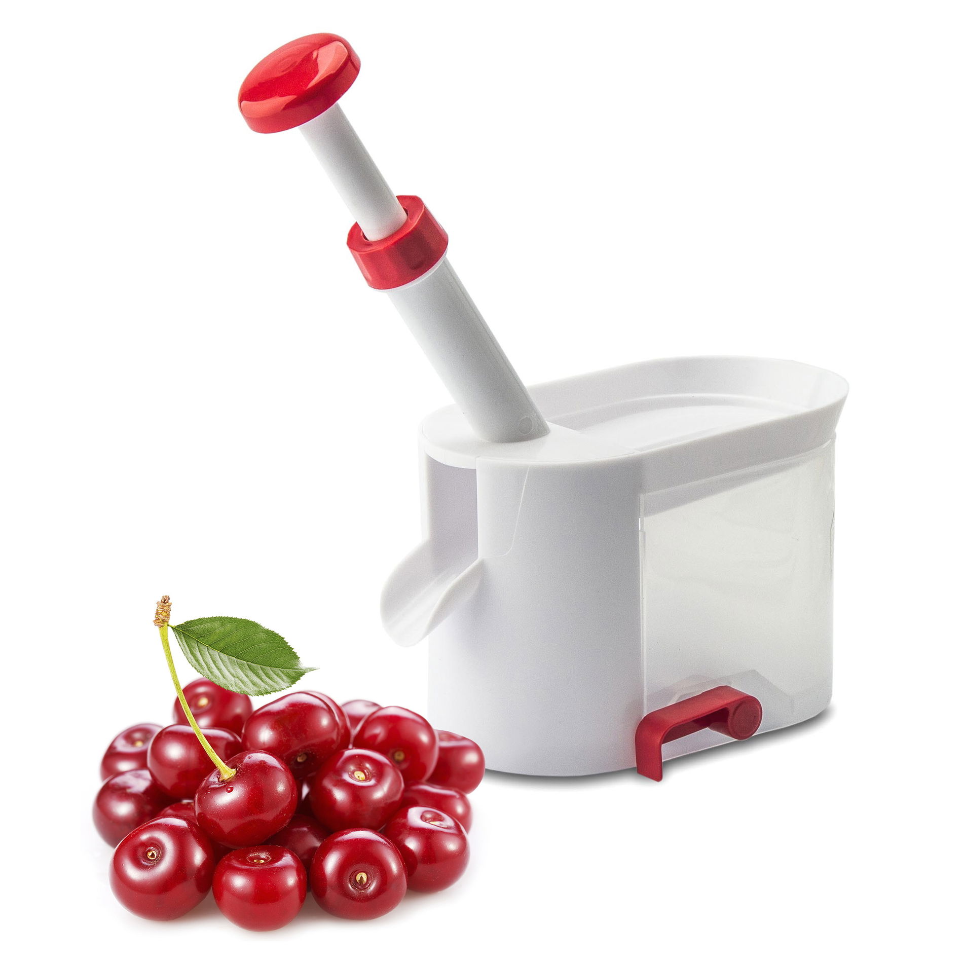 Plastová drvička na čerešne a višne COOK IN STYLE BIELA