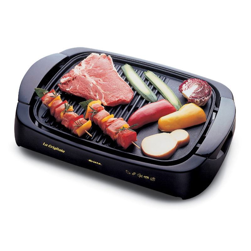 ARIETE La Grigliata 2000 W černá - plastový elektrický gril