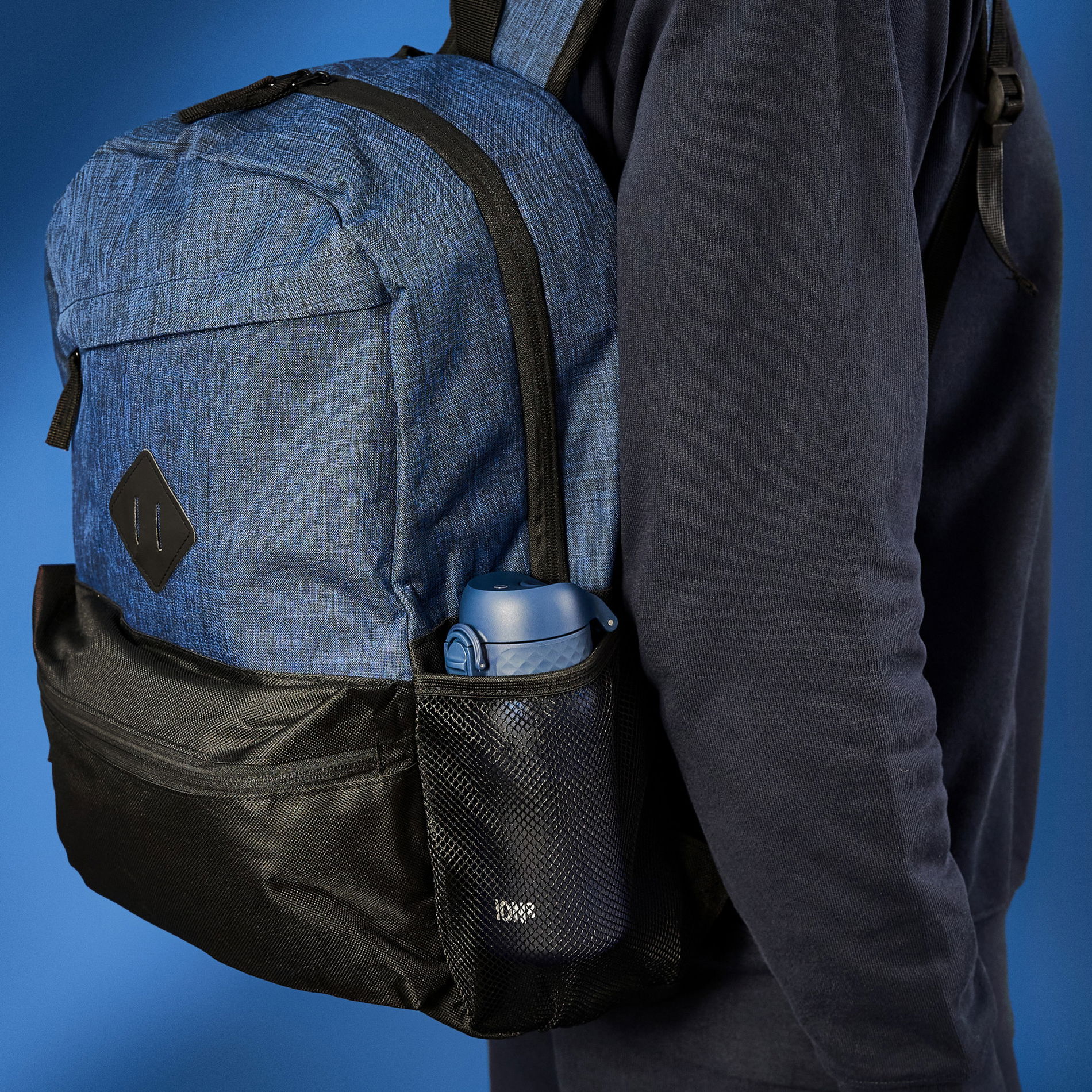 ION8 Recyclon Navy 0,35 l - láhev / bidon na vodu a nápoje