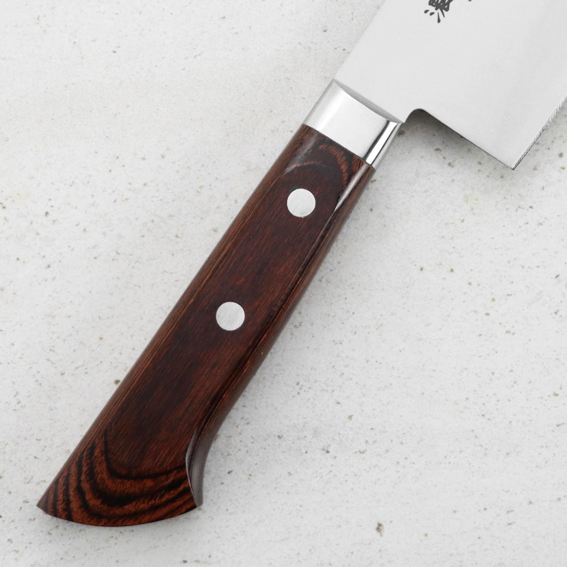 SATAKE Unique Shirogami 17 cm - nůž Nakiri z uhlíkové oceli