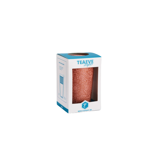 Porcelánový hrníček s infuzerem a víčkem EIGENART TEAEVE MANDALA POWDER 350 ml