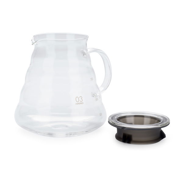 HARIO Range Server V60-01 0,36 l - skleněná konvička na kávu a čaj