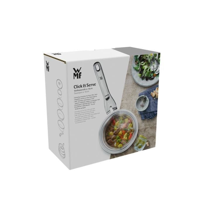 WMF Click and Serve 1,9 l - rondel / garnek ze stali nierdzewnej bez rączki
