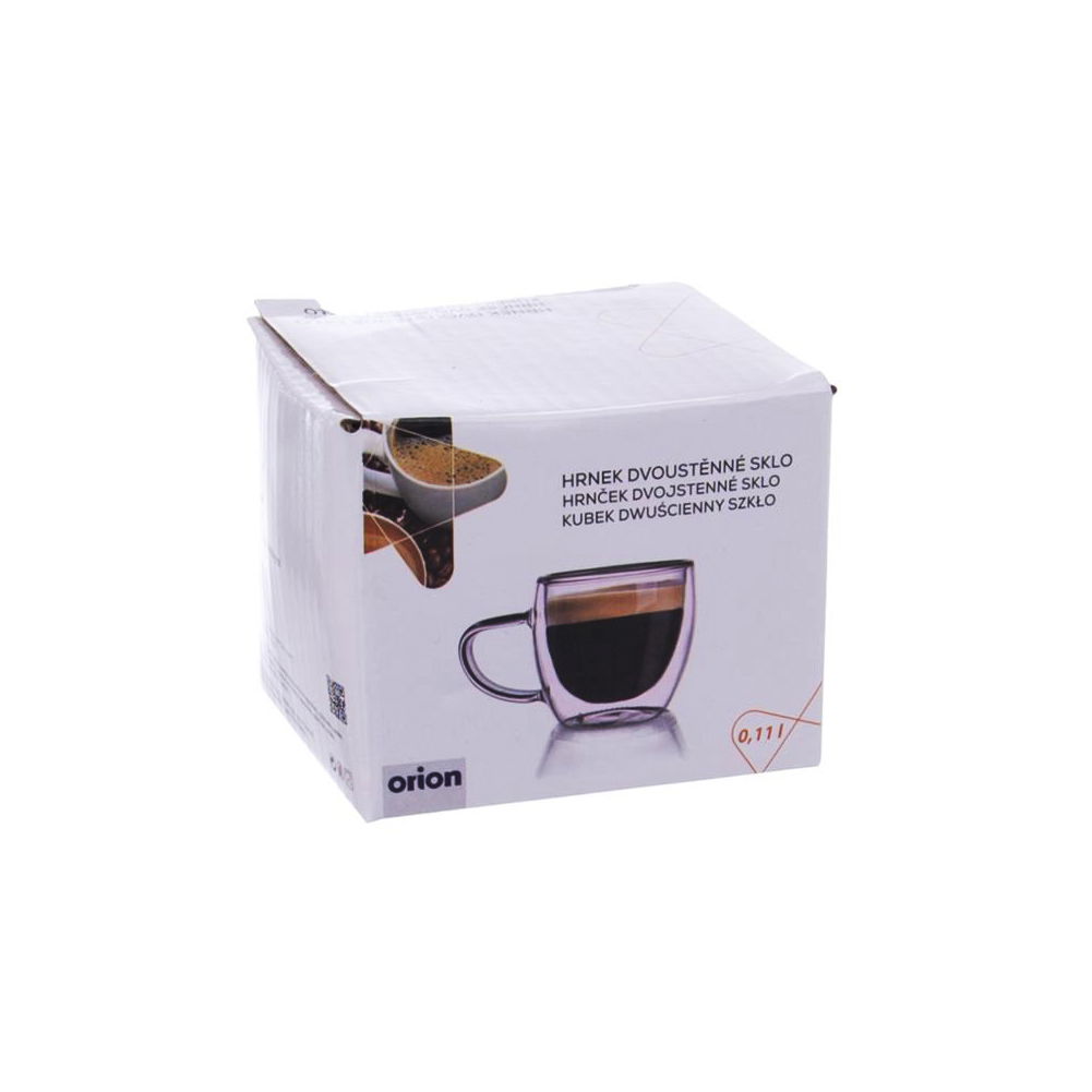 THERMAL CUP skleněný šálek na espresso s dvojitou stěnou 110 ml