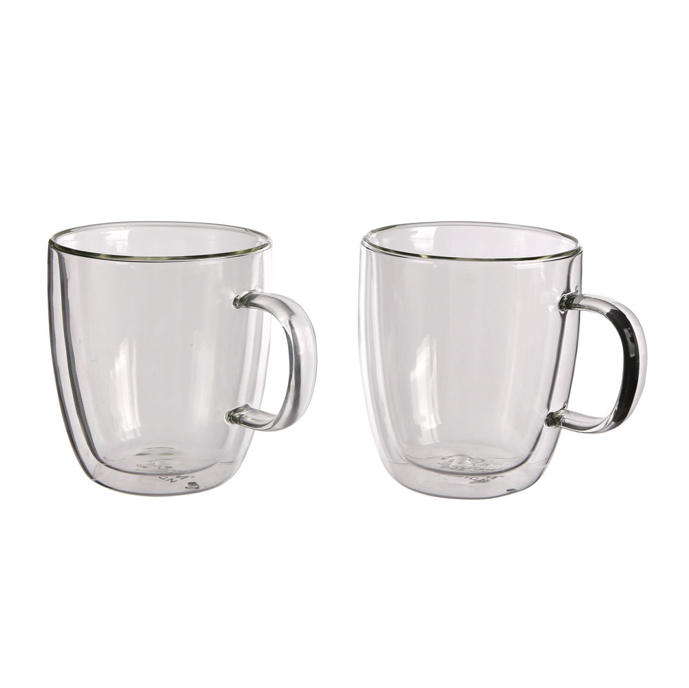 Sklenené poháre / Dvojstenné sklenené poháre ANDREA 350 ml 2 ks