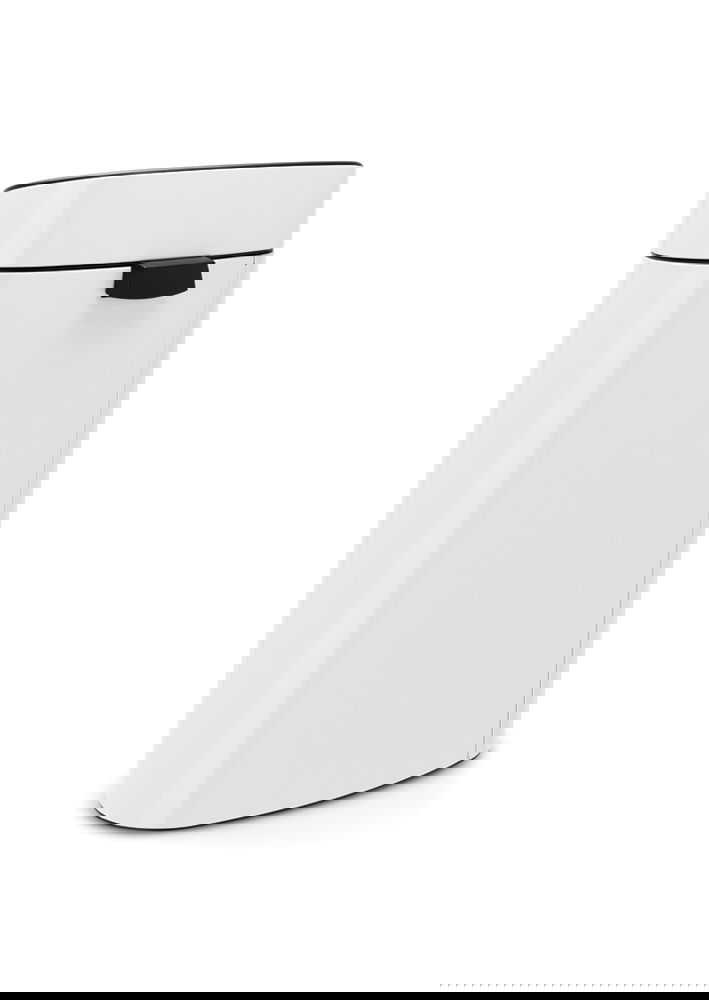 BRABANTIA Touch Bin 40 l biały - kosz na śmieci ze stali nierdzewnej