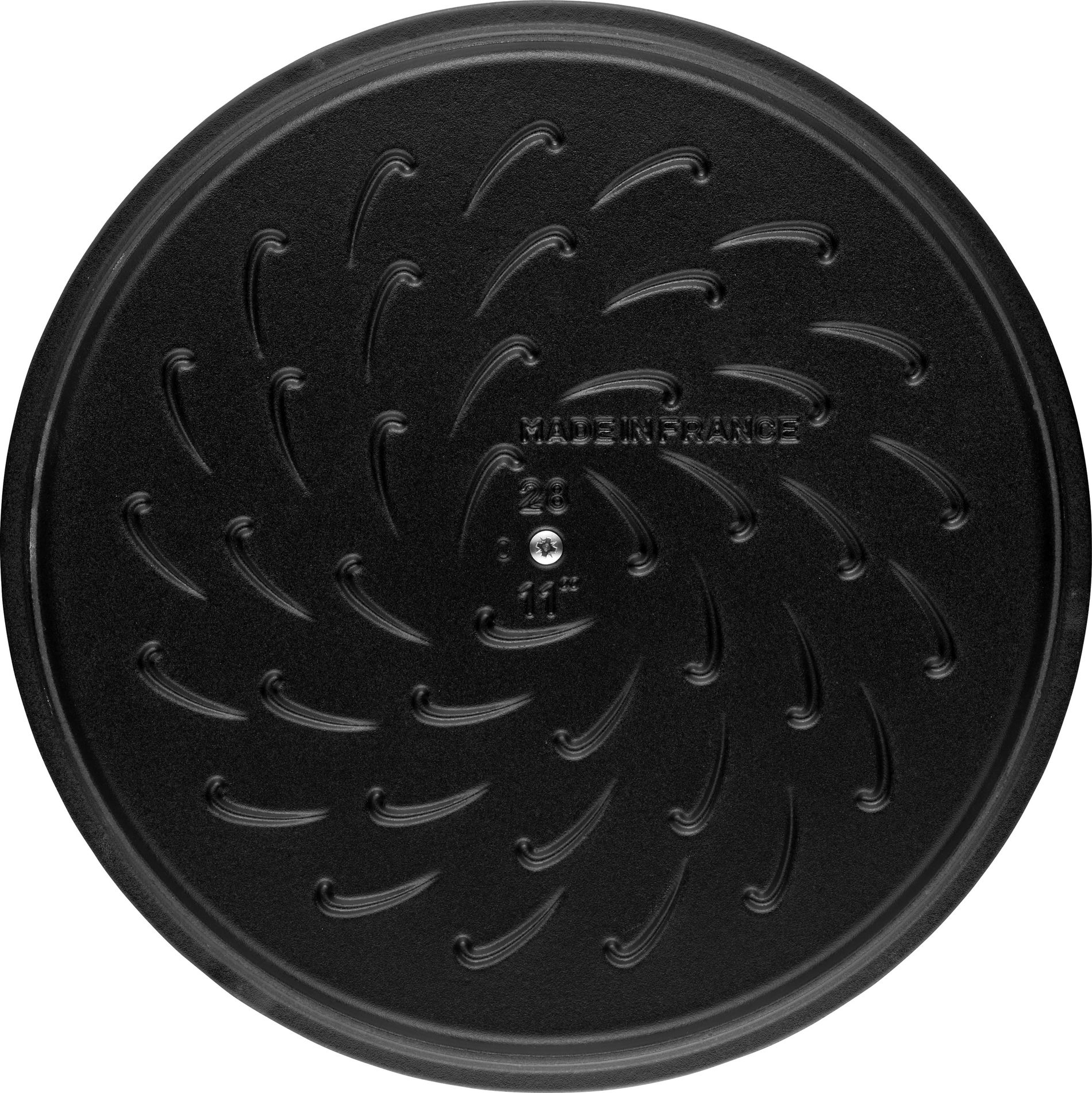 STAUB 24 cm - železná panvica s pokrievkou
