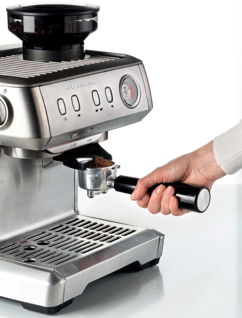 ARIETE Espresso Barista Specialista Max 1600 W - kávovar z nerezové oceli