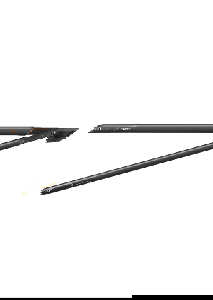 FISKARS SingleStep Hook L38 čierny - záhradný sekátor nožnicový dvojrúčny oceľový