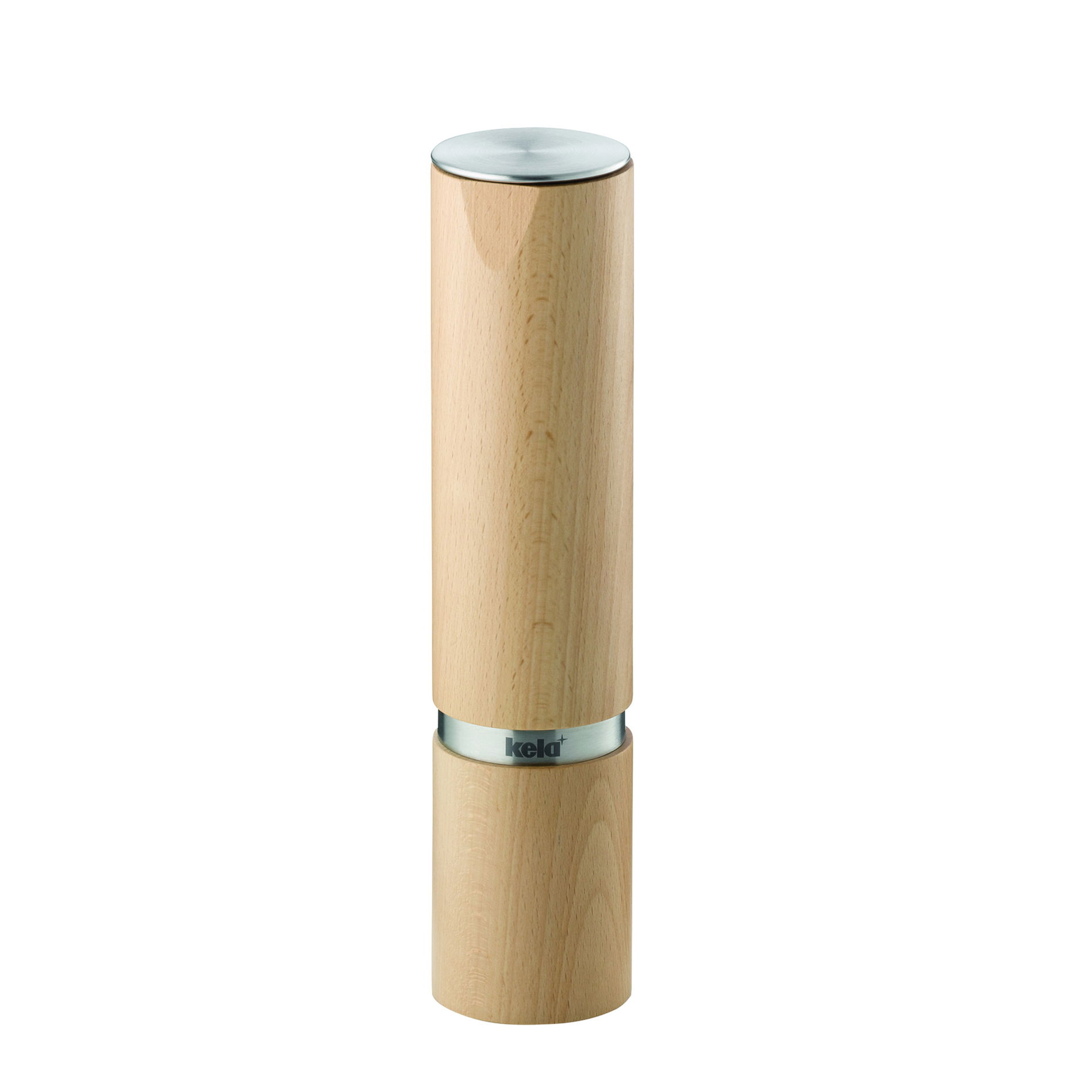 KELA Kauri 23 cm - młynek do przypraw i ziół drewniany ręczny