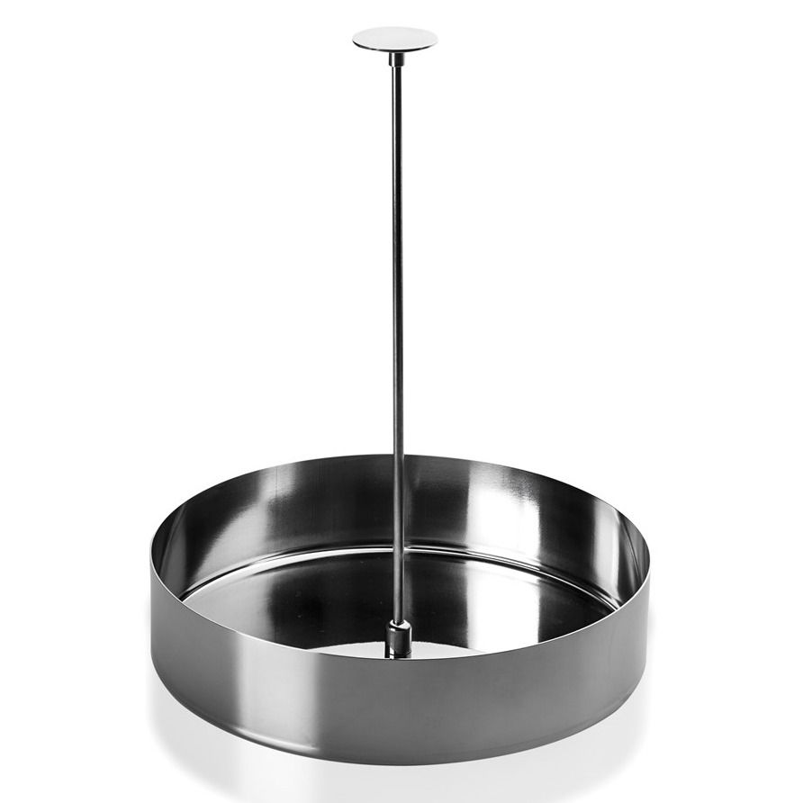 MEPRA Stile By Pininfarina 22 cm - taca / kôš na podávanie z nerezovej ocele s rukoväťou