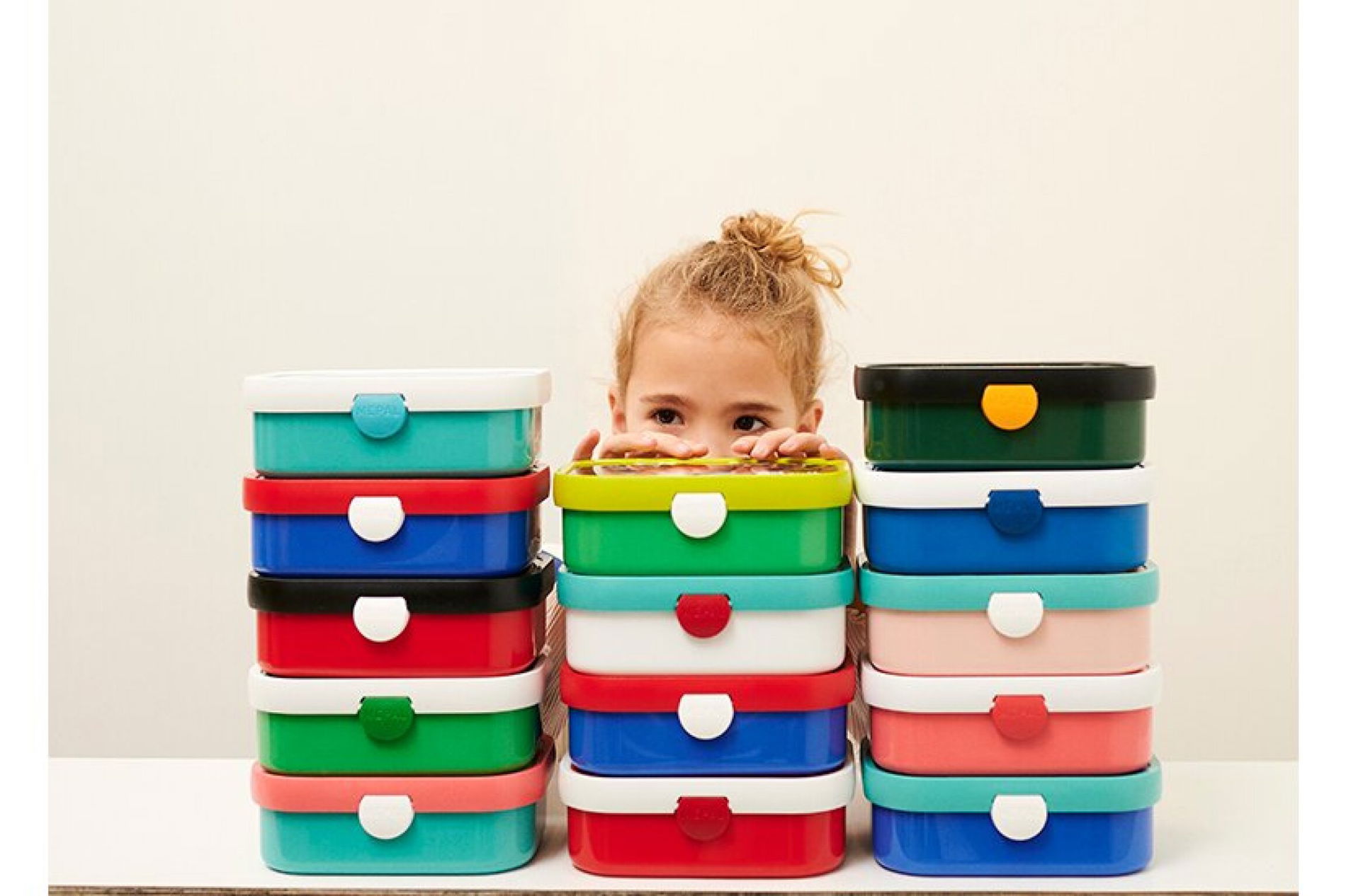 MEPAL Campus Jungle 0,75 l granatowy - lunch box / śniadaniówka plastikowa