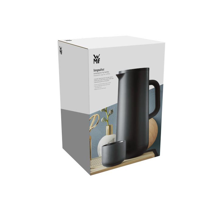 WMF Impulse 1 l černá - ocelová konferenční termoska na čaj a kávu