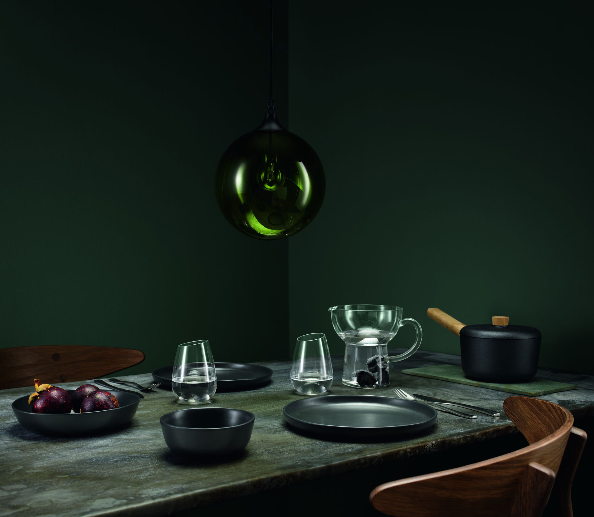 EVA SOLO Nordic Kitchen 20 cm - hluboký jídelní talíř z kamenného nádobí