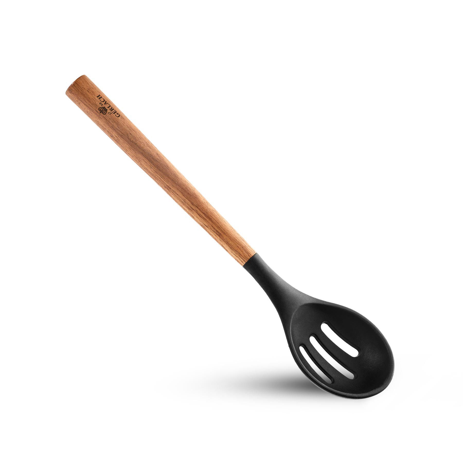GERLACH Natur 38 cm - ažurová silikonová kuchyňská lžíce
