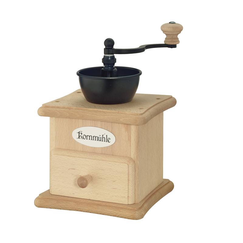 ZASSENHAUS Kornmuhle 23 cm béžový - dřevěný ruční mlýnek na obilí