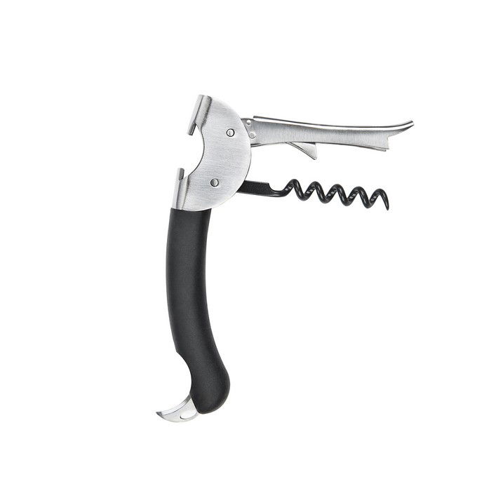 OXO Steel - čašnícky otvárač na víno / otvárač na víno z nerezovej ocele