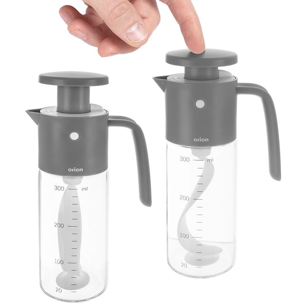 Skleněný shaker na omáčky a dresinky 0,35 l