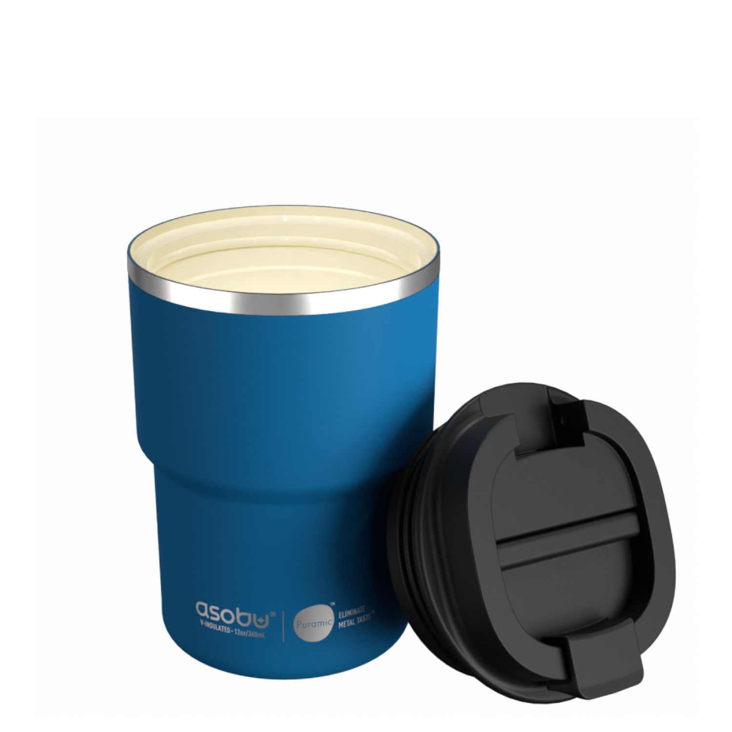 ASOBU The Mini Pick Up 355 ml - termoska na kávu z nerezovej ocele s keramickým povlakom
