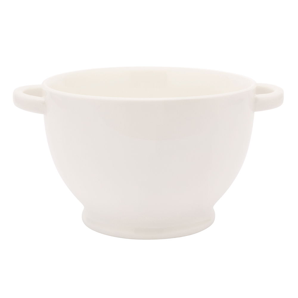 Porcelánová polévková miska krémová 460 ml