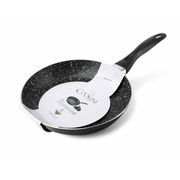 Nepřilnavá pánev COOKINI AUBERGINE ČERNÁ 24 cm