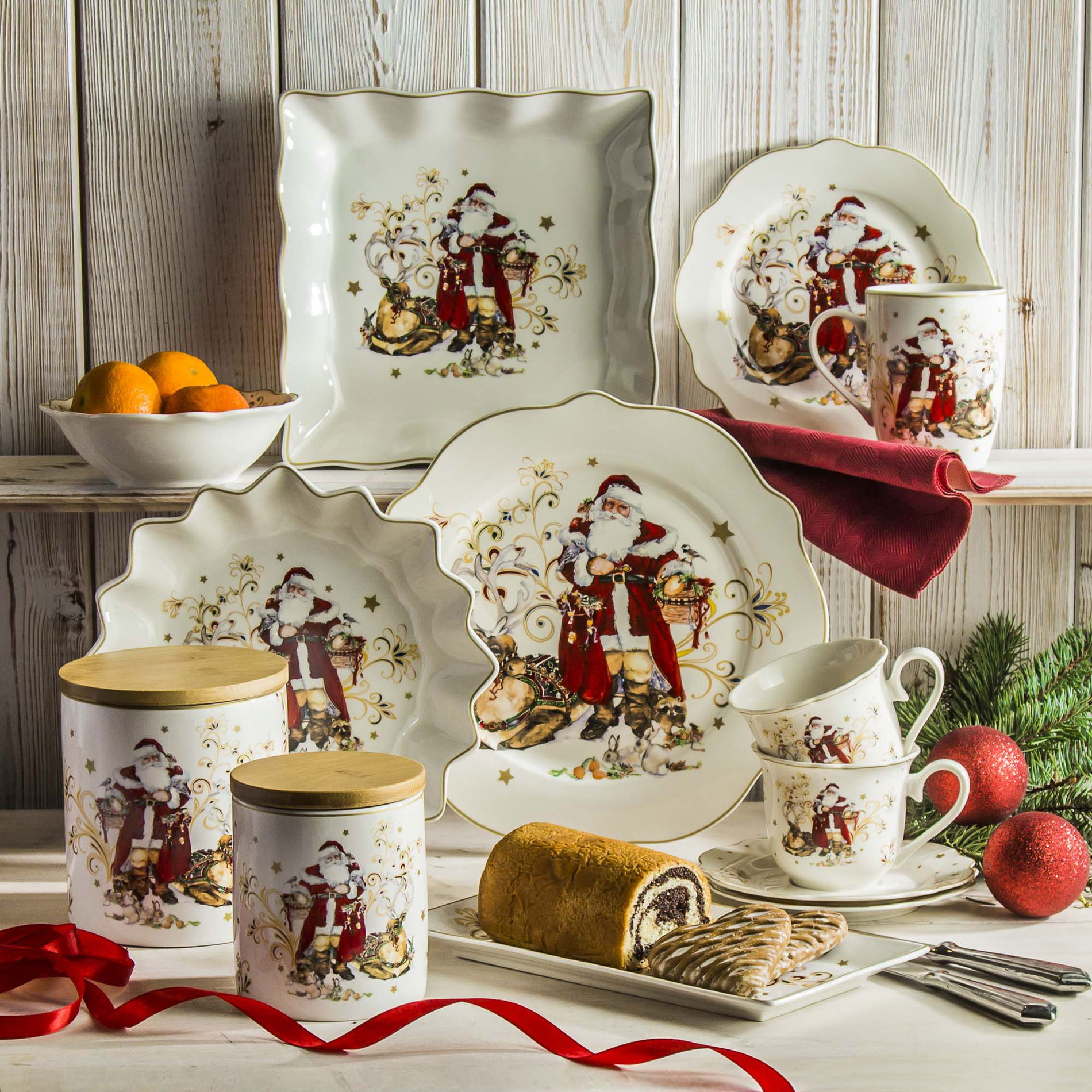 Porcelánový kontajner na jedlo MIKULÁŠ A SOB 1,3 l
