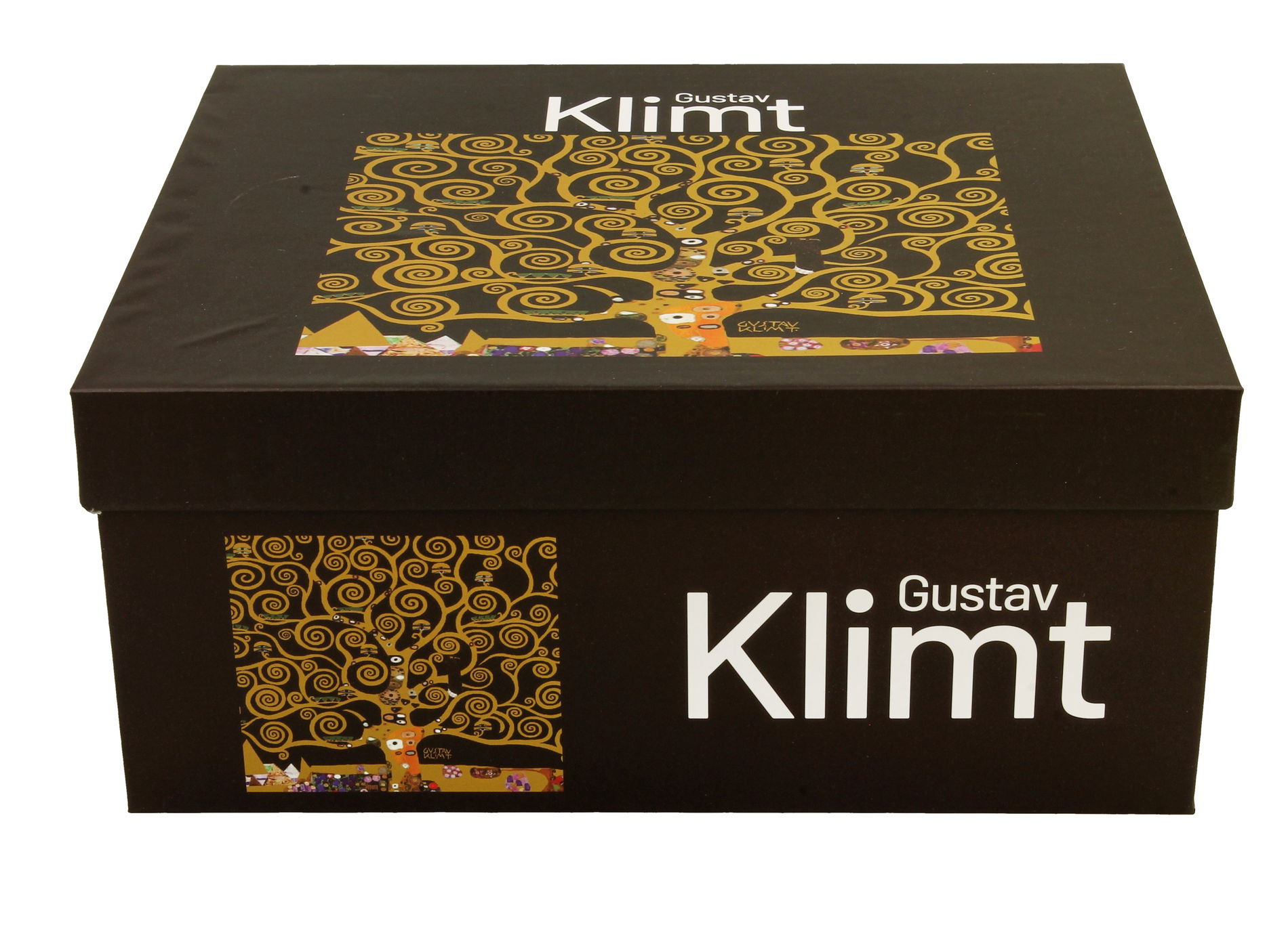 Porcelánové šálky s tanierikmi DUO ART GALLERY TREE OF LIFE BY GUSTAV KLIMT 270 ml 2 ks