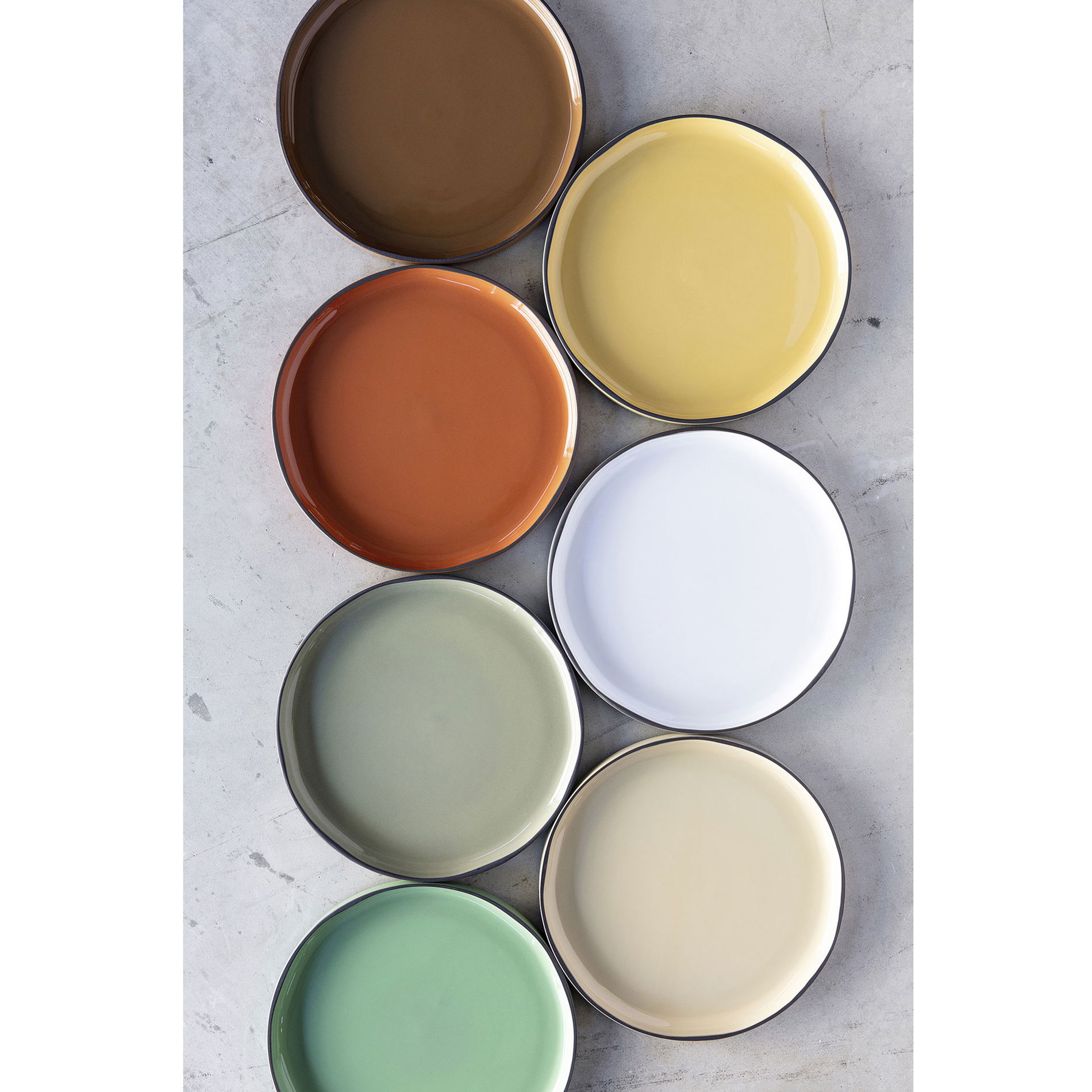 REVOL Caractere Kardamon 26 cm - talerz obiadowy płytki porcelanowy