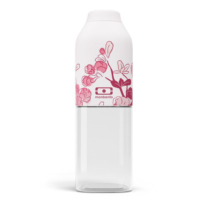 MONBENTO M Positive Graphic Magnolia 0,5 l - tritanová vodná fľaša