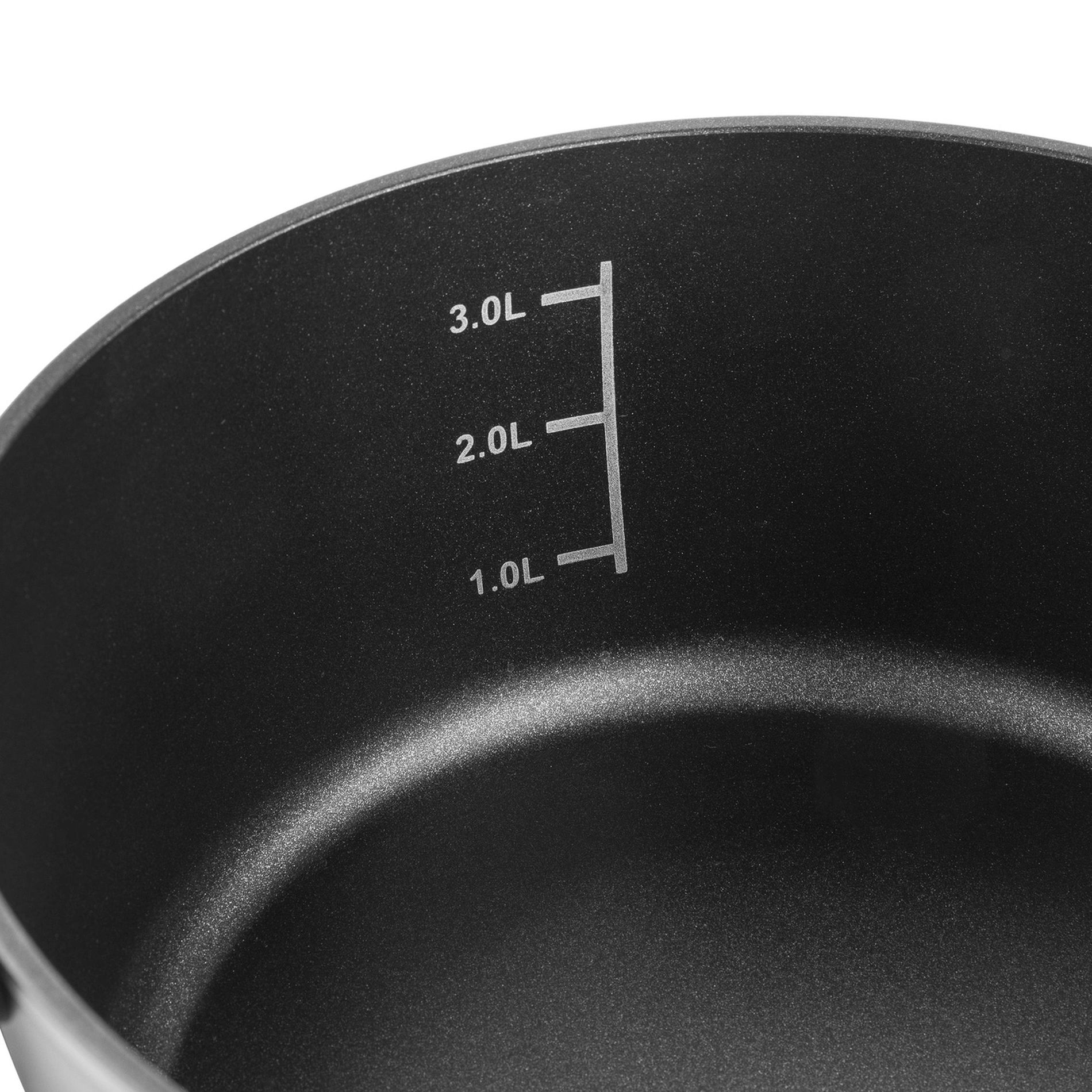 Garnek aluminiowy z pokrywką FLORINA DELUX 3,5 l