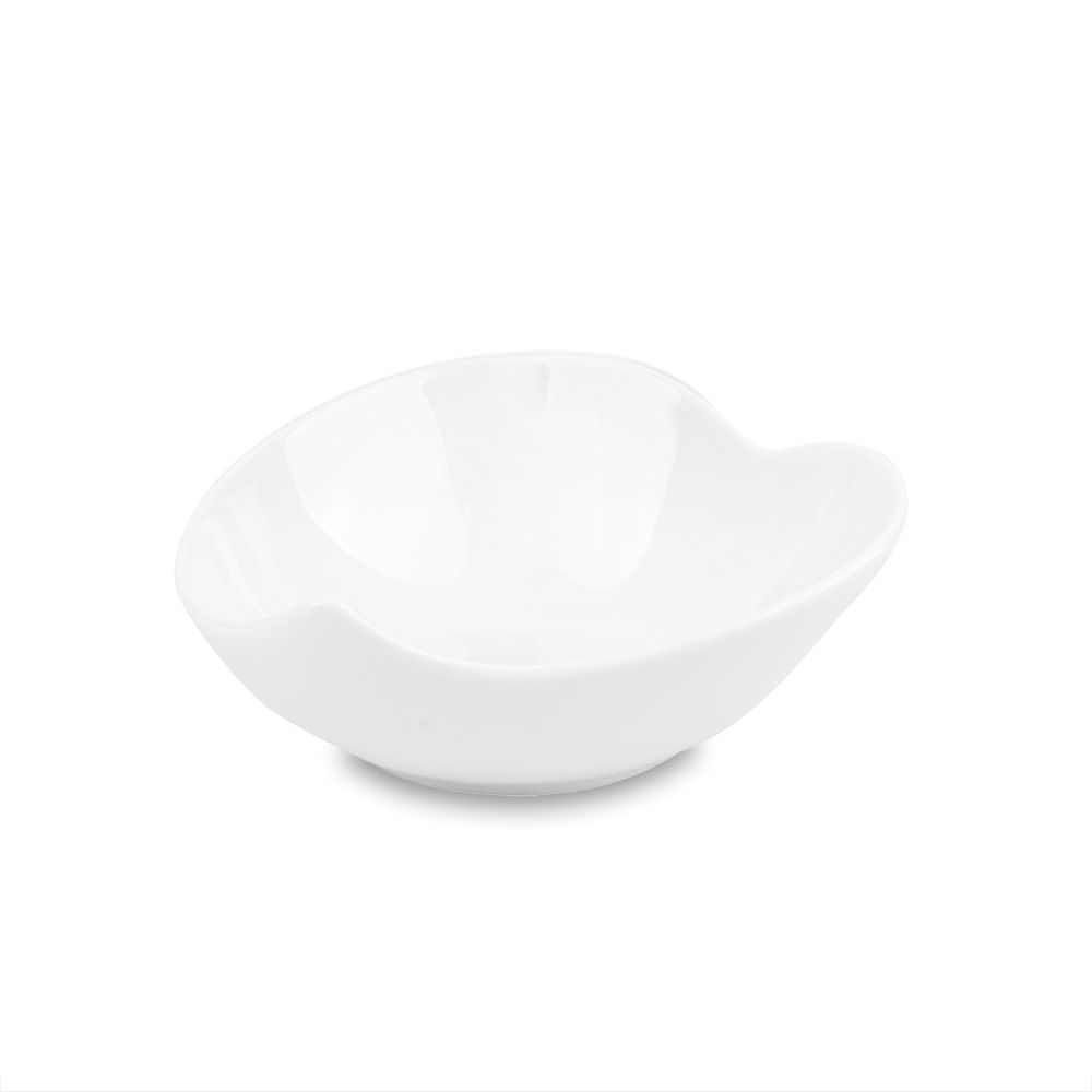 AMBÍCIA Salsa List 0,18 l biela - miska / porcelánová salátová misa