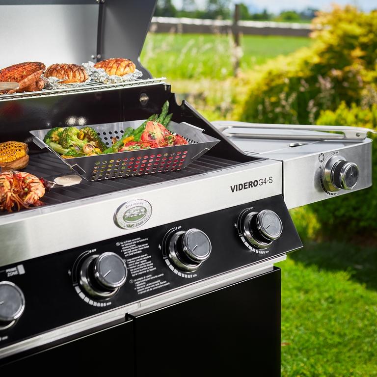 ROESLE BBQ 33 x 30 cm - nerezový grilovací košík
