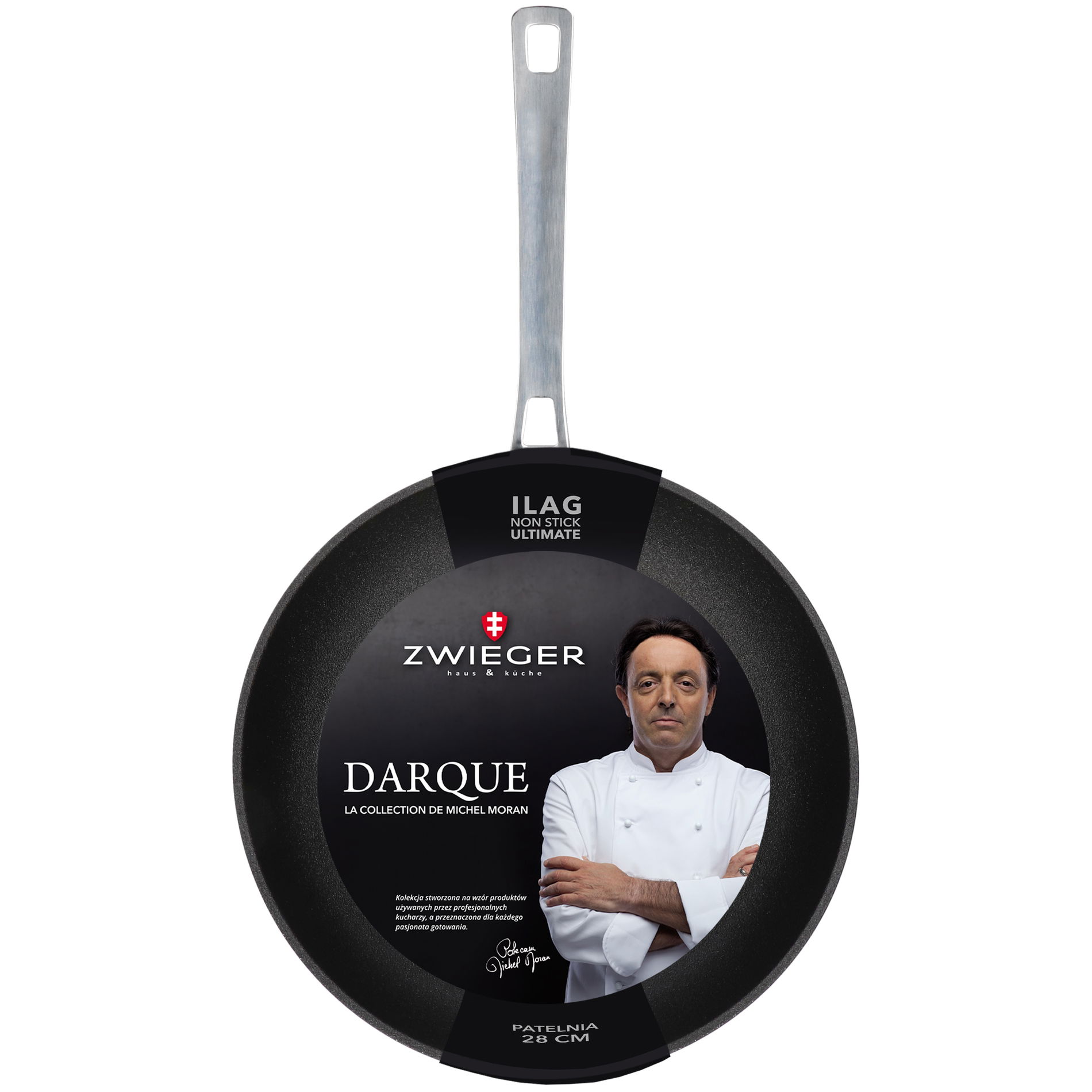 ZWIEGER Darque 28 cm - nepřilnavá pánev