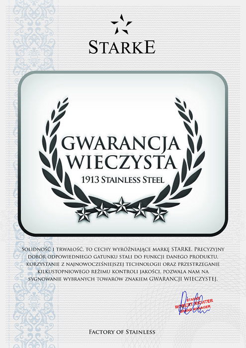 Nôž na zeleninu a ovocie z nehrdzavejúcej ocele STARKE SILVA 8,5 cm