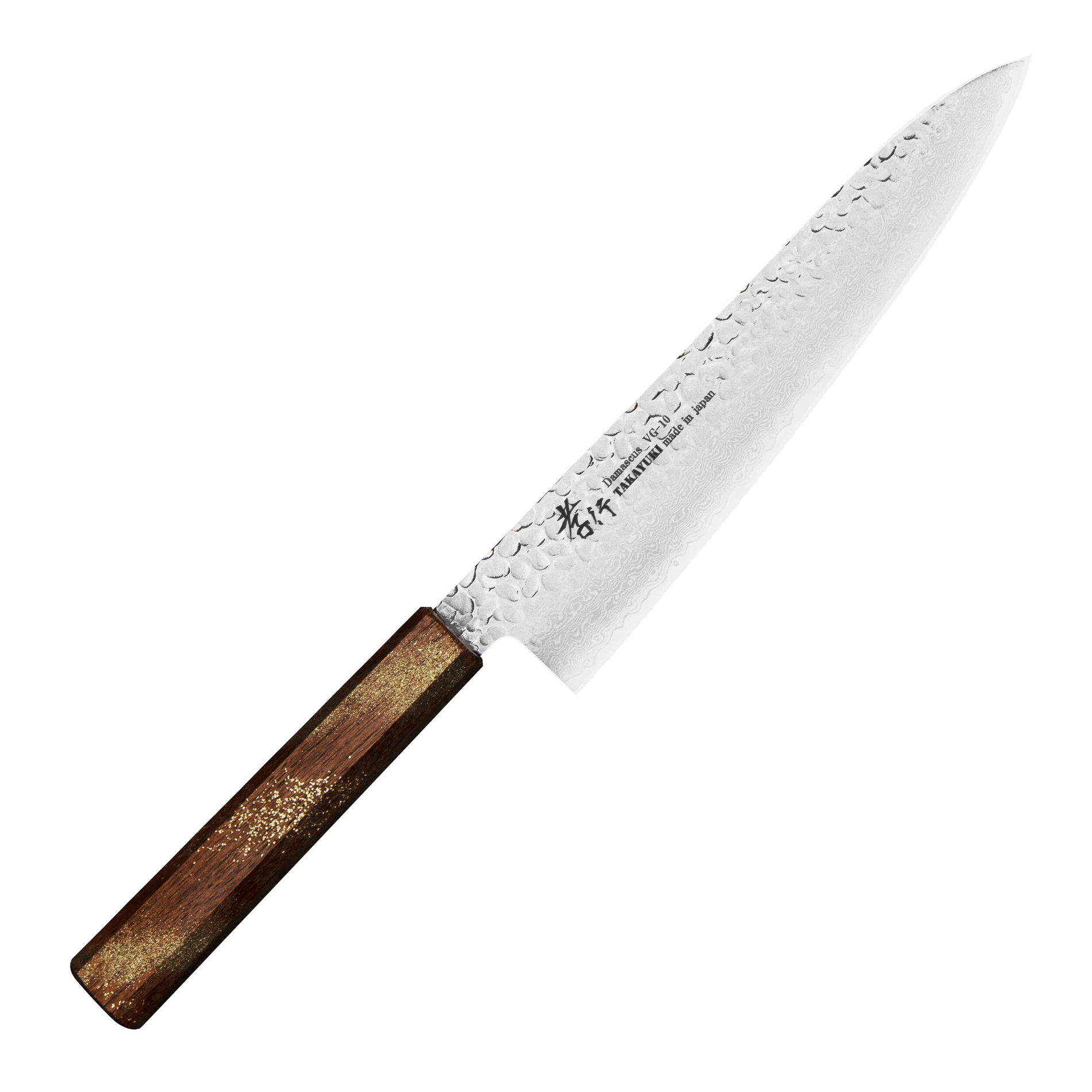 SAKAI TAKAYUKI Urushi Seiren 21 cm - japonský kuchařský nůž z damascénské oceli
