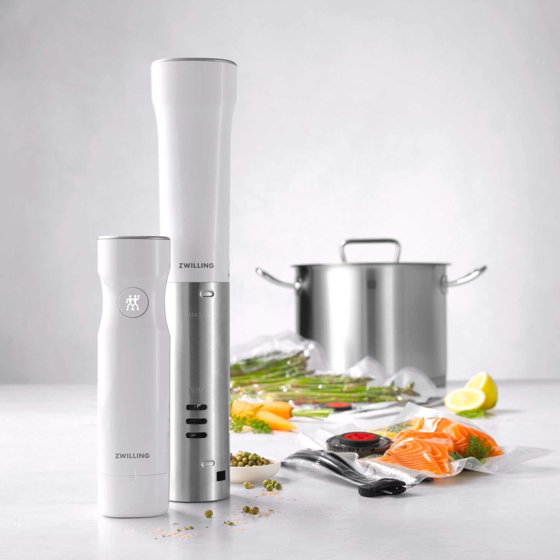 ZWILLING Fresh & Save 8 ks. - vakuové vrecká s pumpičkou a cirkulátorom pre sous vide